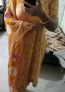 yellow patiyala salwar suit