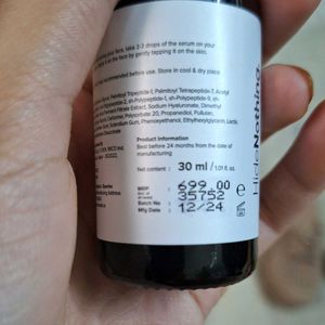 Minimalist 10% multi peptide face serum