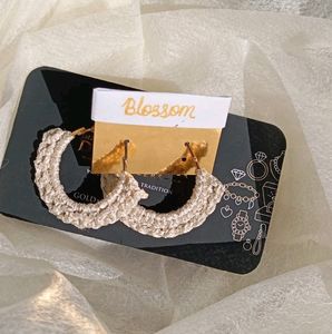 Crochet Earings ⚪