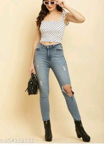 Trendy Polka Dot Top