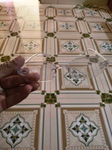 Rimless Clear Fashion Glasses