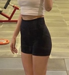 Black sports gym Shorts- Xxs