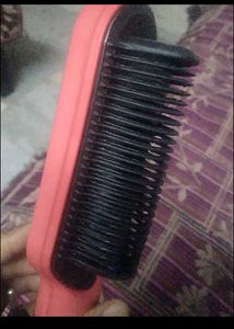 Heated Hair Straightening Brush