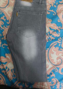 Gray Denim Jeans