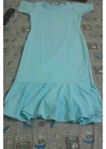 Purvaja Cyan Dress