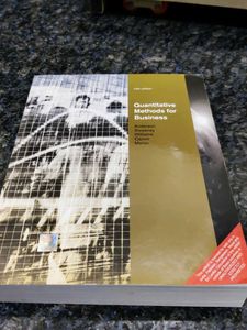 Quantitative Methods for Business Textbook
