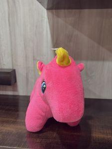 Pink Plush Horse Toy