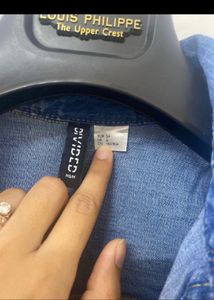 H&amp;M Denim midi Dress