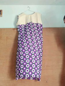 Patterned Casual Dress