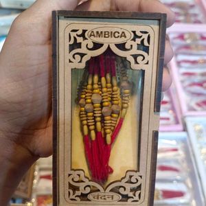 💛चंदन Ambica Rakhi Set💛