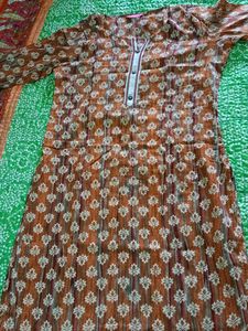 Floral Print Kurta