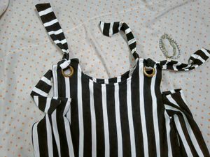 striped bodycon top
