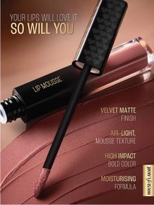 Lakme Velvet Matte Mousse Lipstick-306 Blush Nude