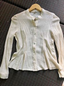 Elegant Cream Blouse