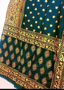 Beautiful Green Printed Dupatta