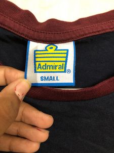 Admiral Blue Short Sleeve T Shirt