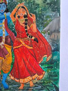 Radha Krishna Painting