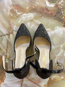 Black Pencil Heels