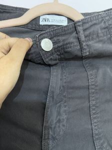 ZARA Grey Cargo Pants