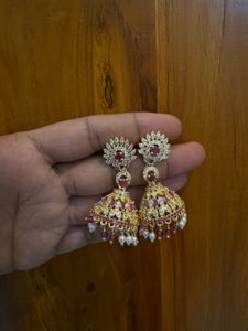 Ad Stone Jhumka For Women’s And Girls