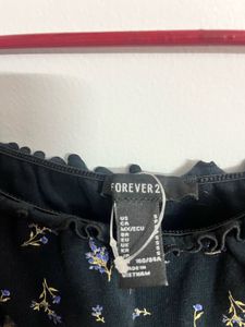 Forever 21 Floral Off-Shoulder Top
