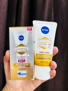 Combo Of Moisturiser And Face Nivea