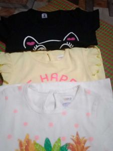 Girls' T-Shirt Bundle of 3