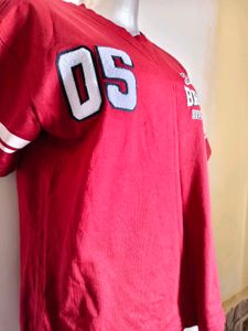 Red Brooklyn League T-Shirt