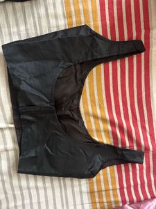Sleeveless Black Blouse