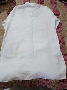 White Kurta 15 Aug