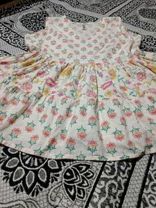 Floral Print Tiered Mini Dress