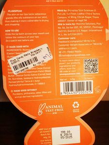 Plum Candy Melts Lip Balm