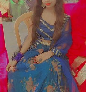 Blue Lehenga Choli Set