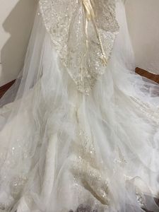 Luxury sparkle bridal gown