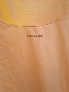 Adidas Climacool Women&#39;s Orange Tee
