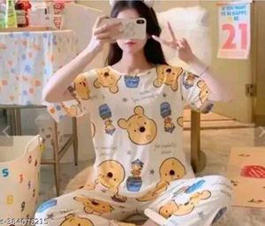 Cute Cartoon Pajama Set
