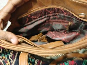 Vintage Elimate Plaid Handbag