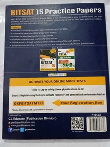 BITSAT Practice Papers