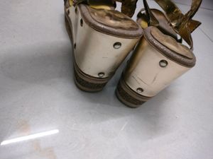 Golden Heels Platform Wedges