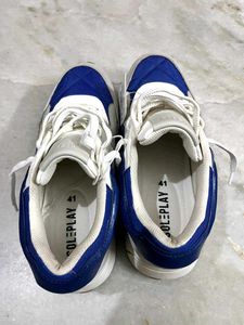 SOLEPLAY(WESTSIDE) SUEDE COLORBLOCKED SNEAKERS 41