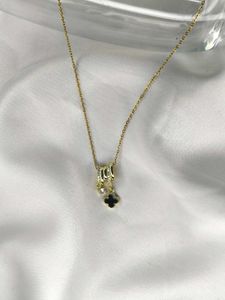 Lucky Clover Gold Necklace