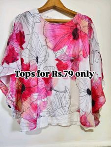 Floral Print Top Size Small/Medium