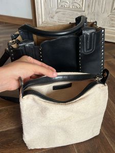 Zara Black Tote Bag