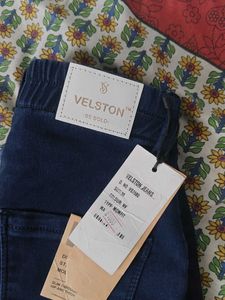 Dark Wash Pull-On Jeans