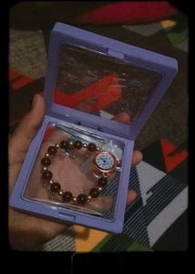 Girls Hand Beads Watch 😉🤎💖