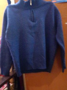 Blue Pullover Sweater
