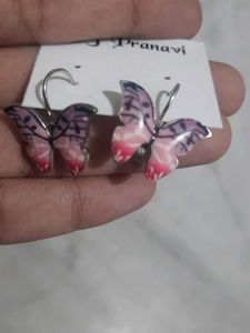 Butterfly Drop Earrings