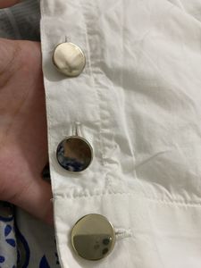 Zara Basic White Top For Women