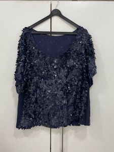✨ Sparkle &amp; Shine! Navy Sequin Party Top! ✨