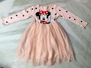Disney Minnie Mouse Dress 5 To 6 Years Size